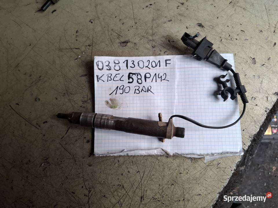 VW SEAT SKODA AUDI 19 TDI wtrysk wtryskiwacz Wtryskiwacze Kielce sprzedam