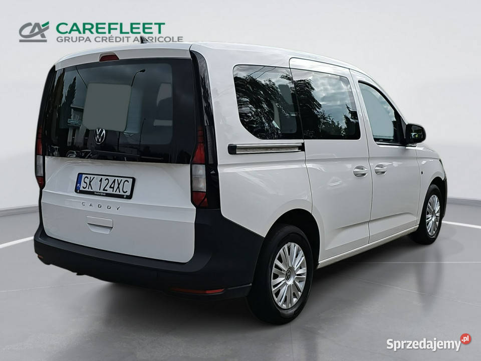 Volkswagen Caddy Volkswagen Caddy osobowy 20 TDI biały Samochody osobowe Katowice