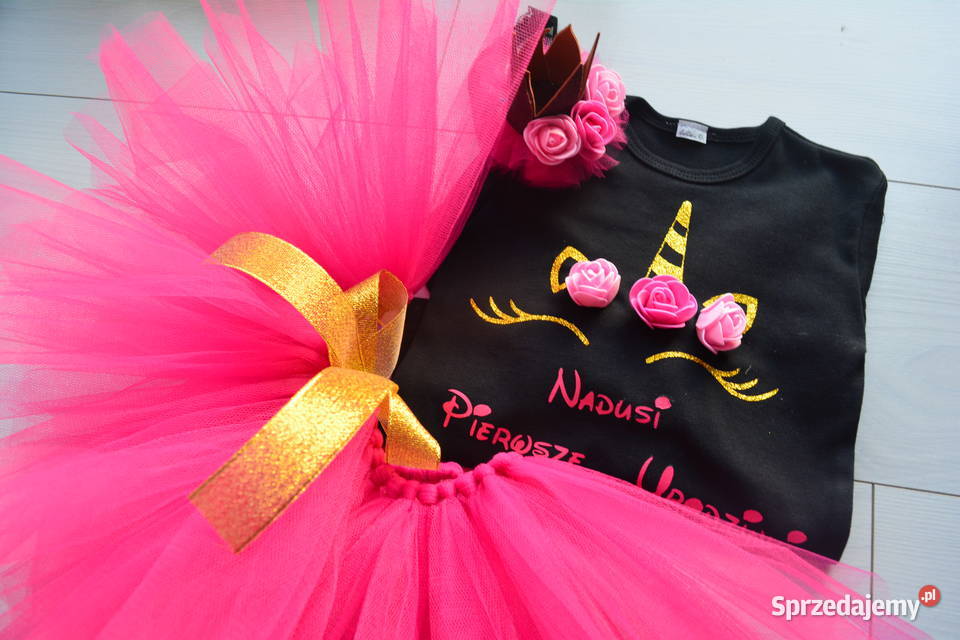 Komplet tutu pierwsze Urodziny dziewczynka Waćmierz