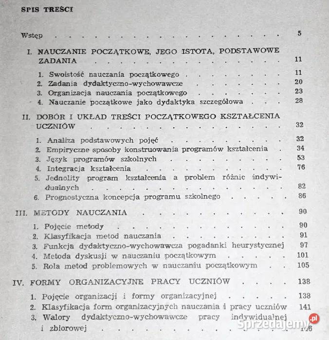 Elementy systemu nauczania początkowego Ryszard Rok wydania 1976 Pozostałe lubelskie