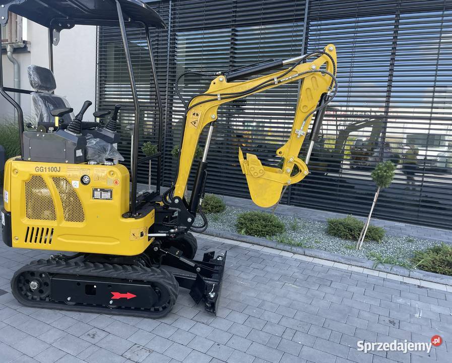 Gunter Grossmann Minikoparka GG1100J silnik Koparki Lidzbark