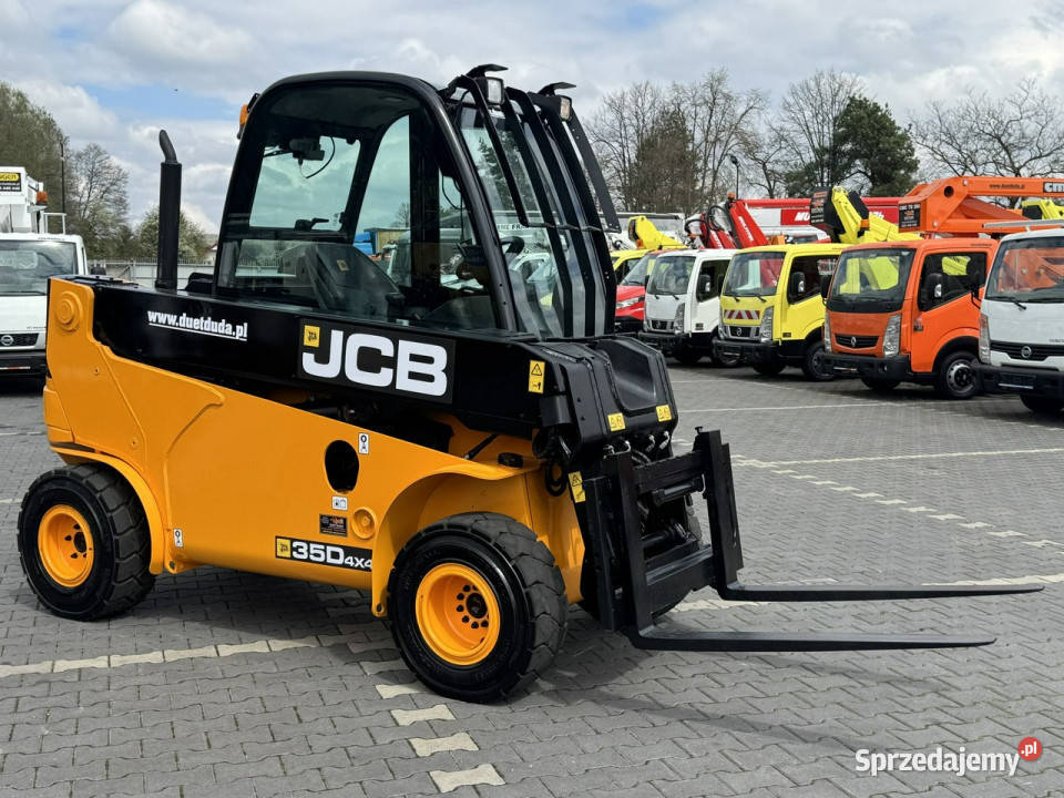 wózek czołowy JCB TLT 35D 4x4 T4 TELESKOP świętokrzyskie Widełki