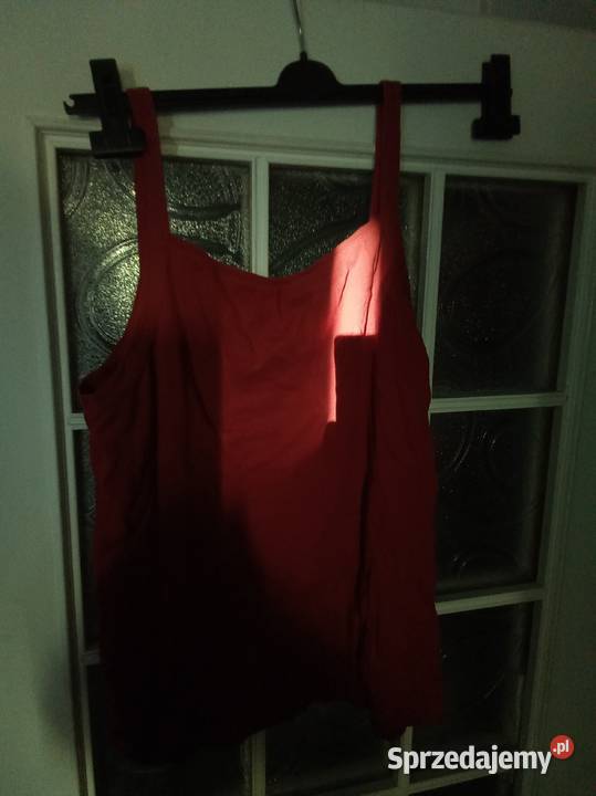 Top damski czerwony Wadima Topy i koszulki Warszawa