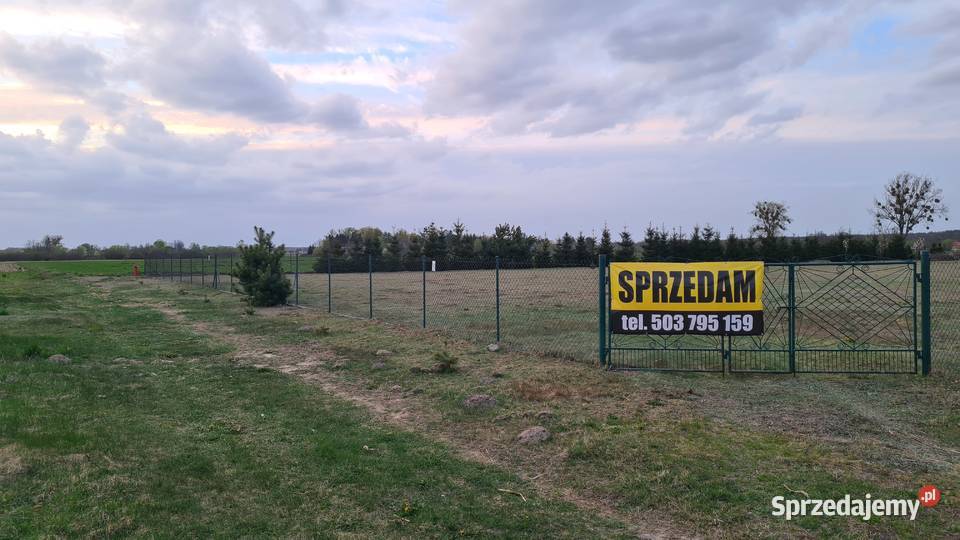Duża uzbrojona działka rekreacyjna Łąkie sprzedam