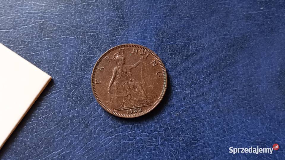 Stare monety Farthing 1932 Wielka Brytania Lesko