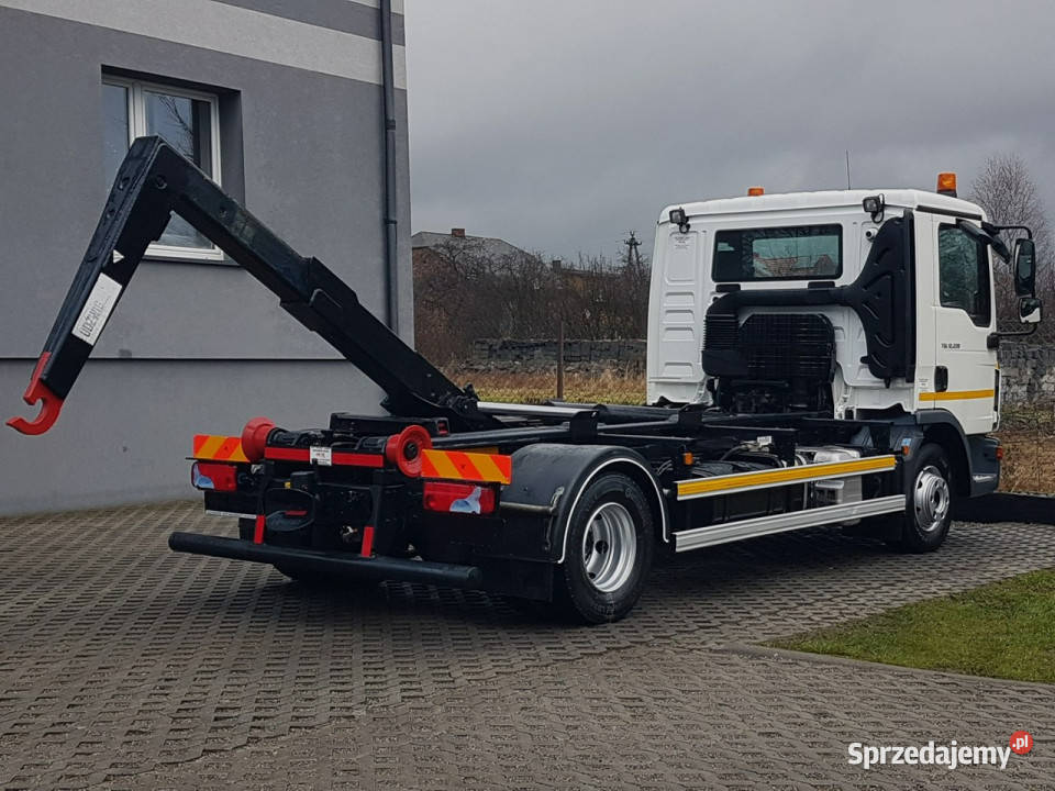 MAN TGL 12220 HAKOWIEC 4X2 KLIMA DO KONTENERÓW 4580cm3 Poręba