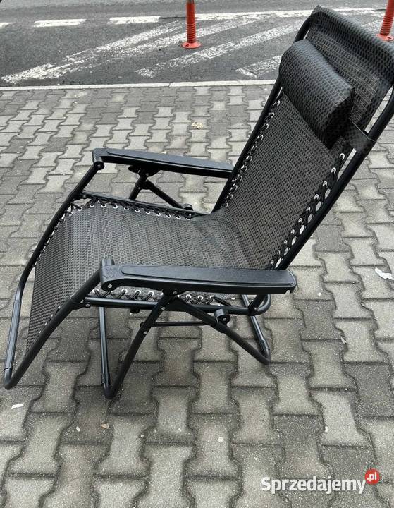 139 Leżak sznurowany z poduszka pod głowę śląskie Zabrze
