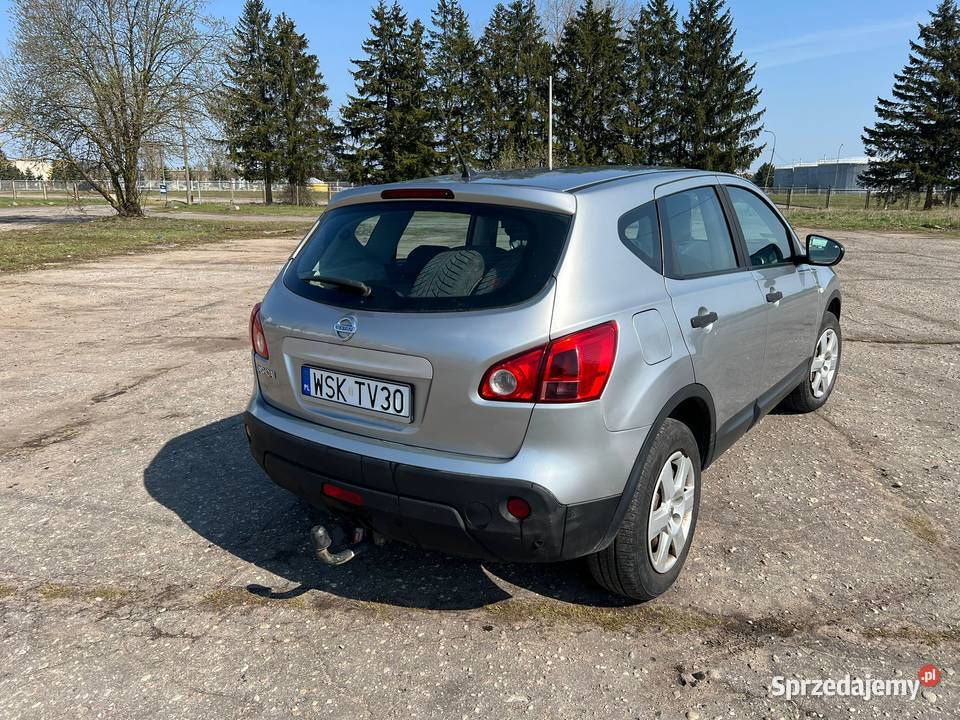 Nissan Qashqai 2009r 16 z gazem i hakiem nieuszkodzony Sokołów Podlaski