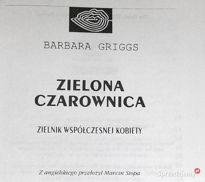 Zielona czarownica Zielnik współczesnej kobiety Chełm