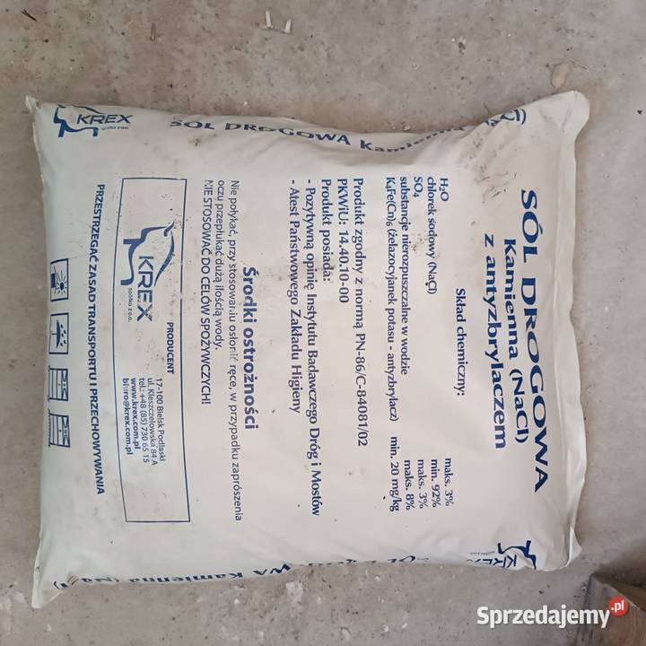 Sól drogowa Rzędziany sprzedam