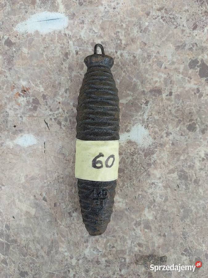 60 szyszka obciążnik waga zegara kukułki 420g Tczew
