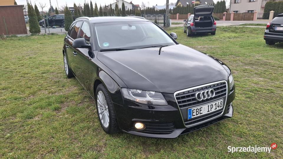 AUDI A4 B8 20 TDi 2009r z Niemiec stan czarny Jarosław