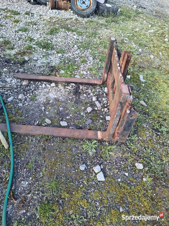 Widły do palet 100 m nieuszkodzony lubelskie Kazimierz Dolny