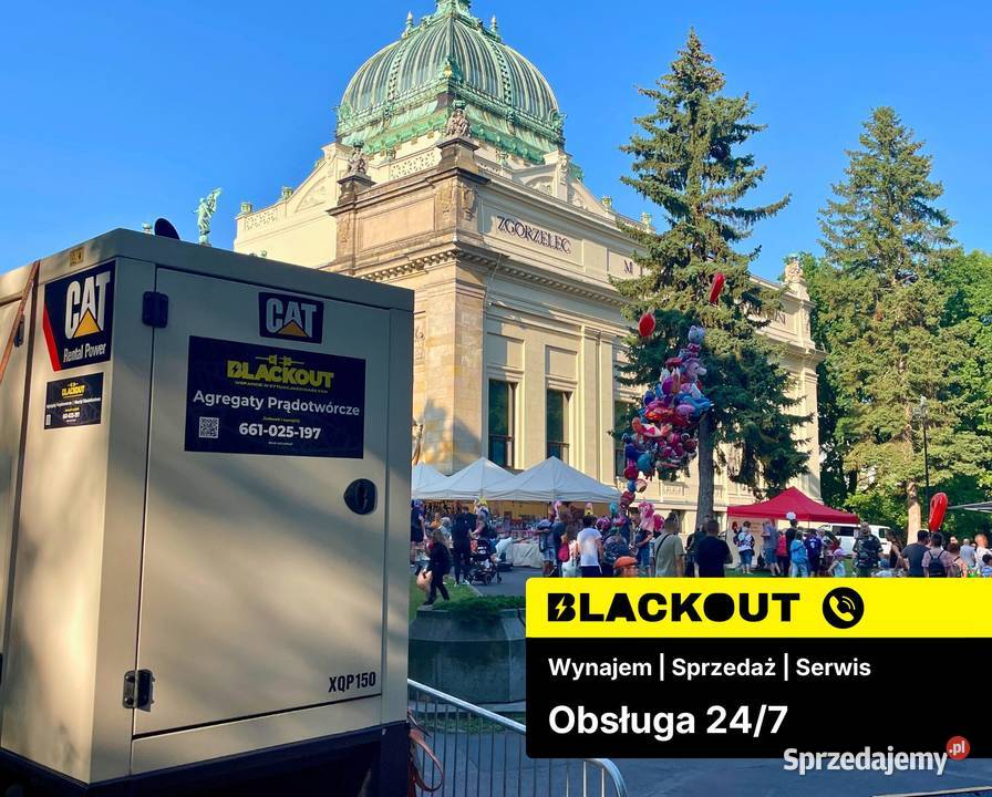 Agregaty Prądotwórcze Wynajem 247 3kW 500kW łódzkie Bełchatów