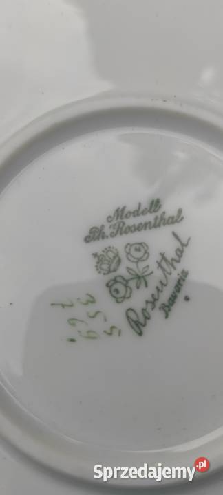 Duża patera z uchwytami ROSENTHAL Fason ELITE Pabianice