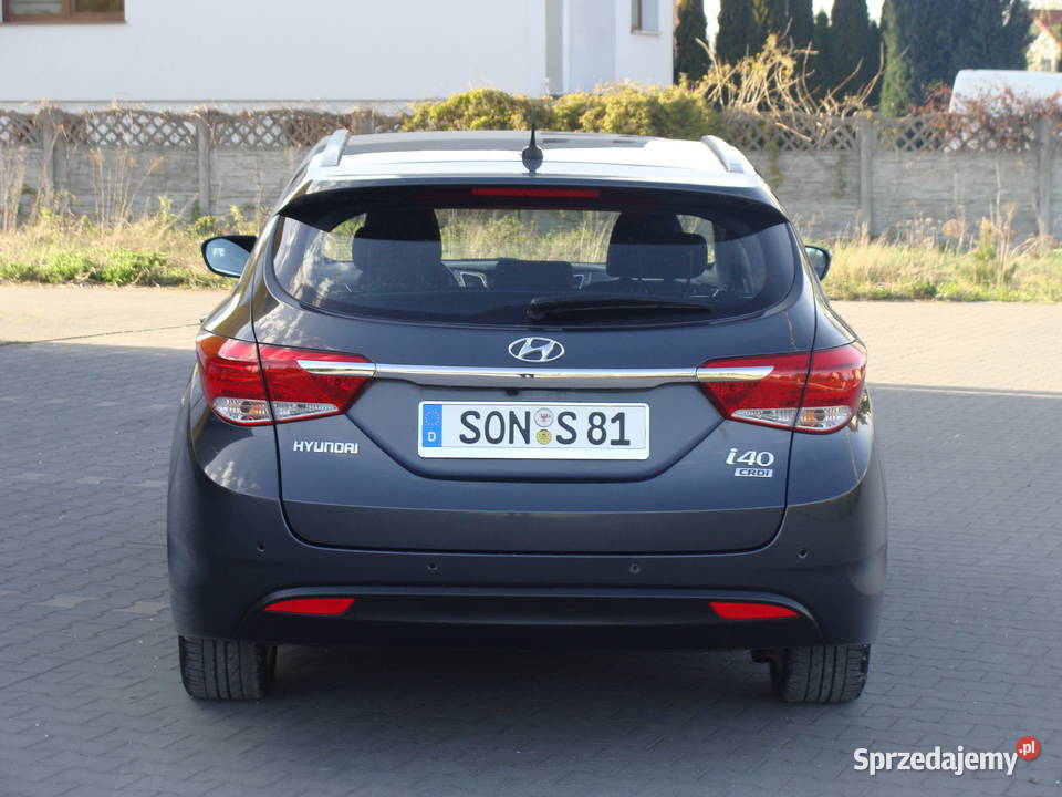 Hyundai i40 17 crdi 136 sprowadzony LED MP3 Samochody osobowe Kowala-Stępocina