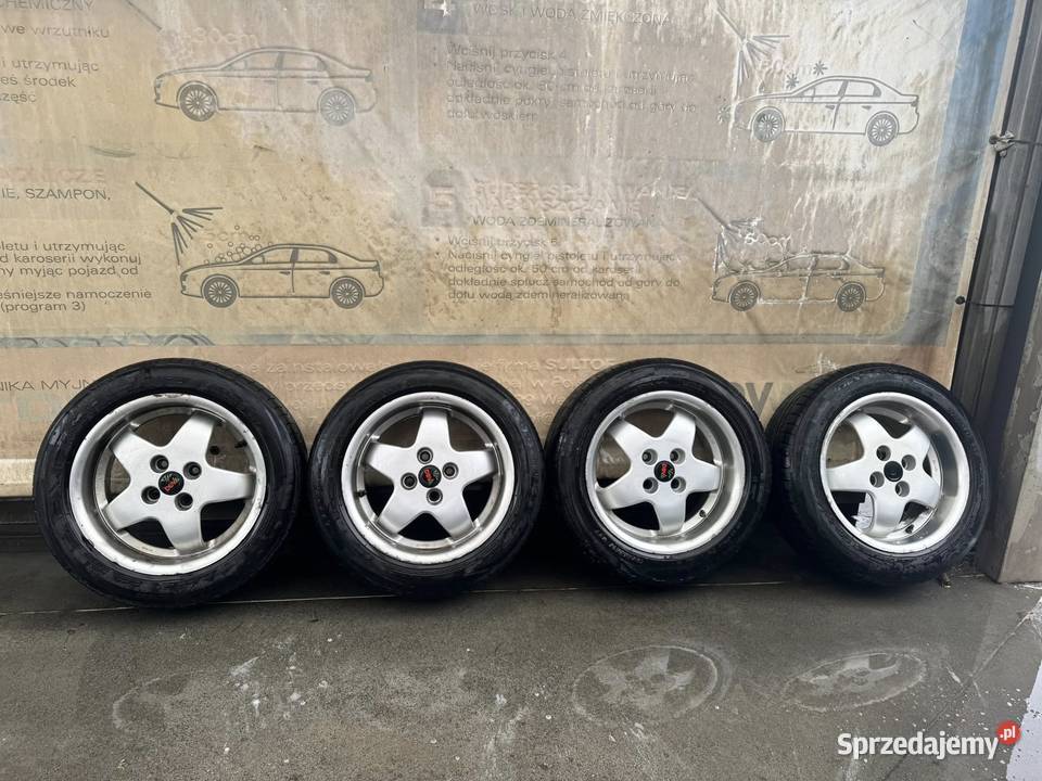 Alufelgi 4x100 z Oponami Letnimi 19555R15 Dębica