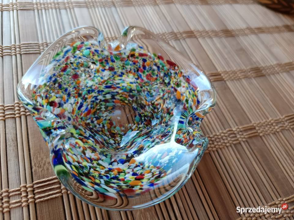 Popielniczka szkło murano