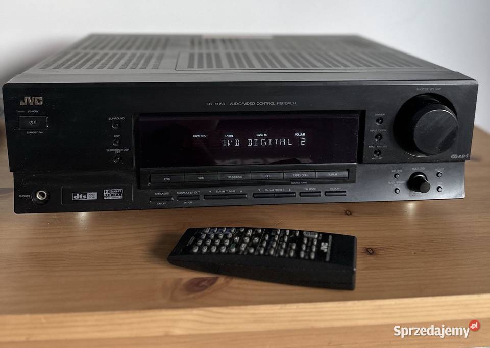 amplituner JVC RX5050B łódzkie Poddębice