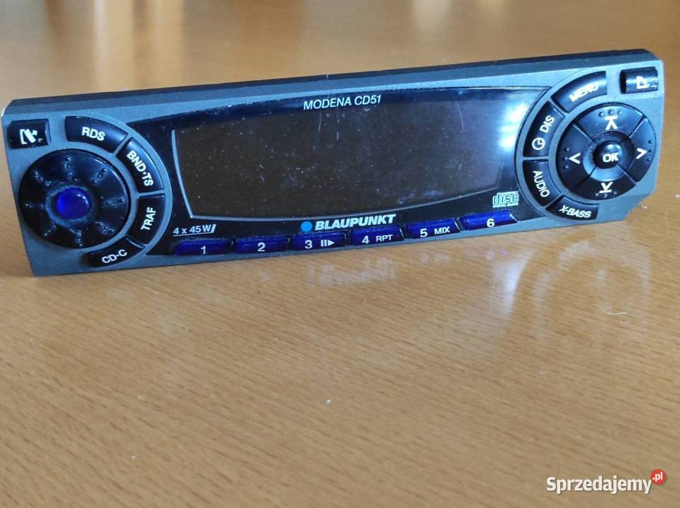 panel front radia Blaupunkt Modena CD51