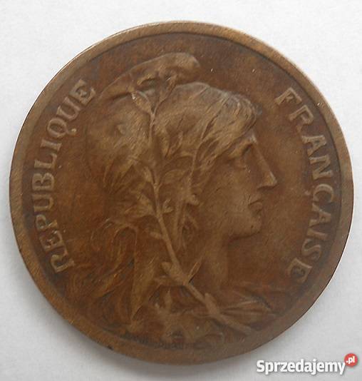 FRANCJA10 CENTIMES1916 r BRĄZ Legionowo