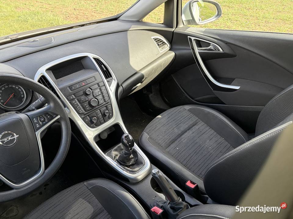 OPEL ASTRA J 2014 16 Benzyna 124 mazowieckie Wieliszew