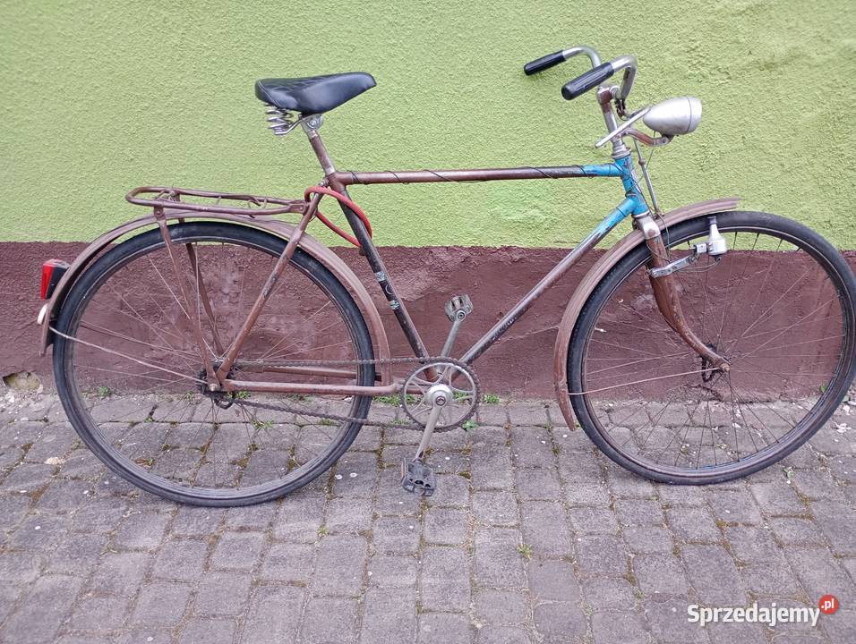 stary rower diamant mifa 28 na chodzie