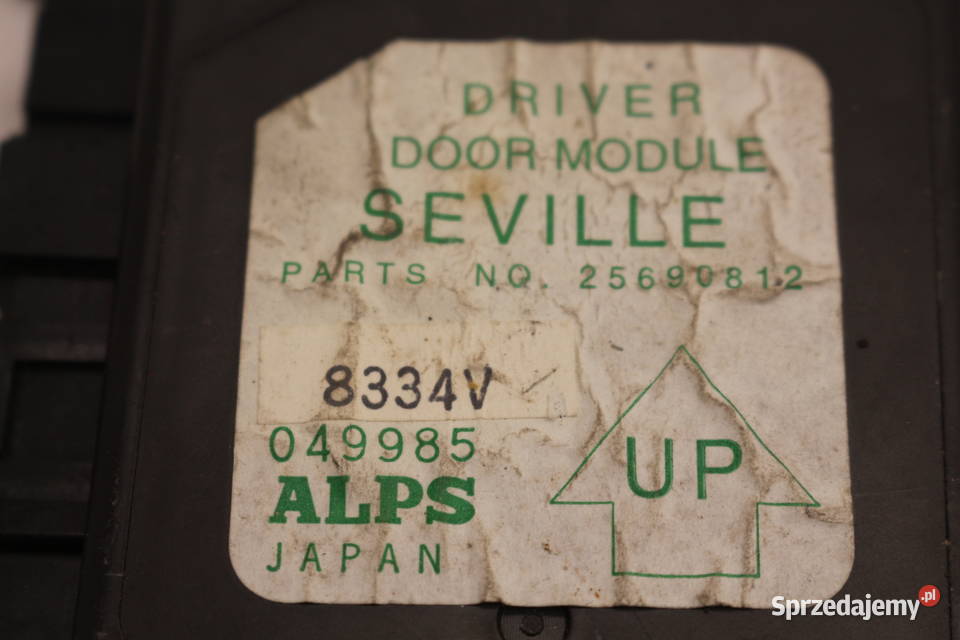 CADILLAC SEVILLE STS MODUŁ DRZWI LEWE PRZÓD