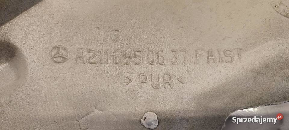 MERCEDES W211 OSŁONA SŁUPKA PRWY TYŁ A2116901425