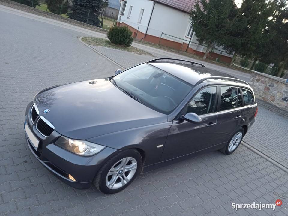 BMW 3 e91 kombi 2008r 318d 143186 243000 manualna Suchowola