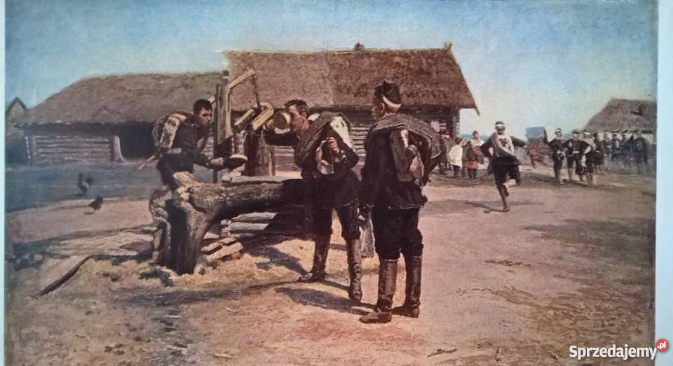 reprodukcja Siergiej Korowin 290 x180 mm