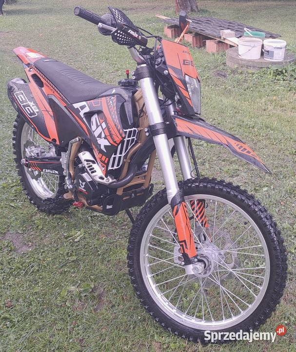Motocykl cross 250ccm 4t Asix XB88 manual LED nieuszkodzony Kobylany
