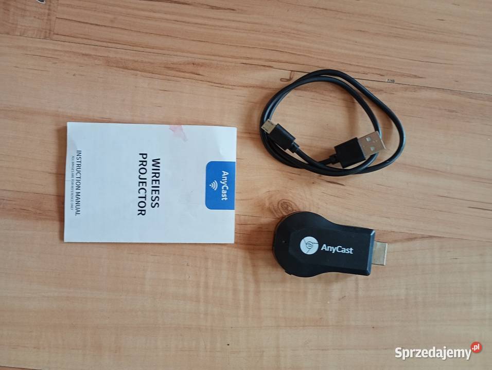 adapter WiFi HDMI AnyCast do przekazu klonowania