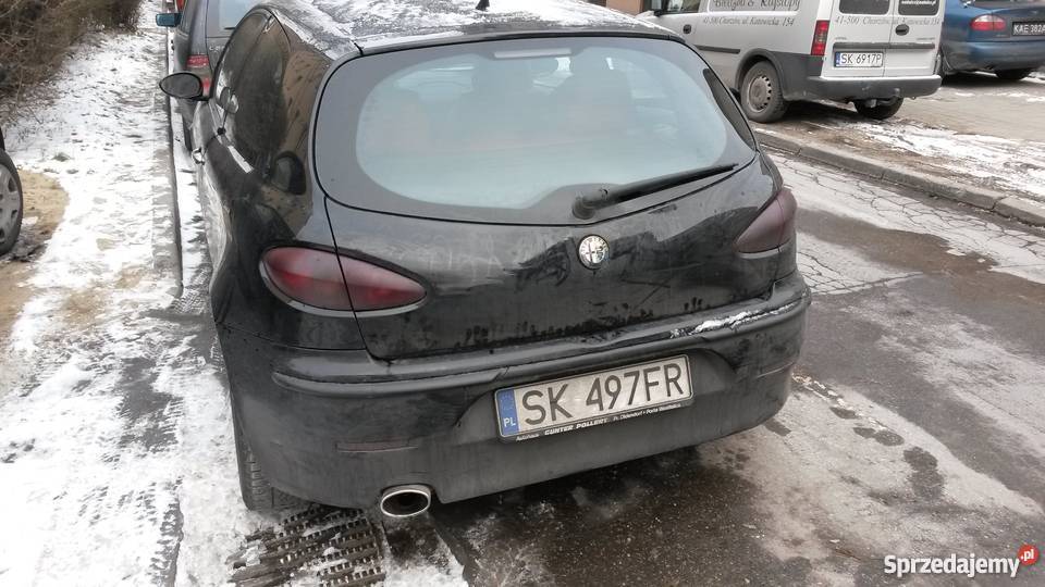 ALFA ROMEO 147 20 TS 150 SKÓRY CZERWONE Hatchback Katowice