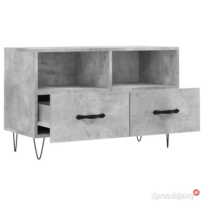Szafka pod TV szarość betonu 80x36x50 WM828968 Warszawa