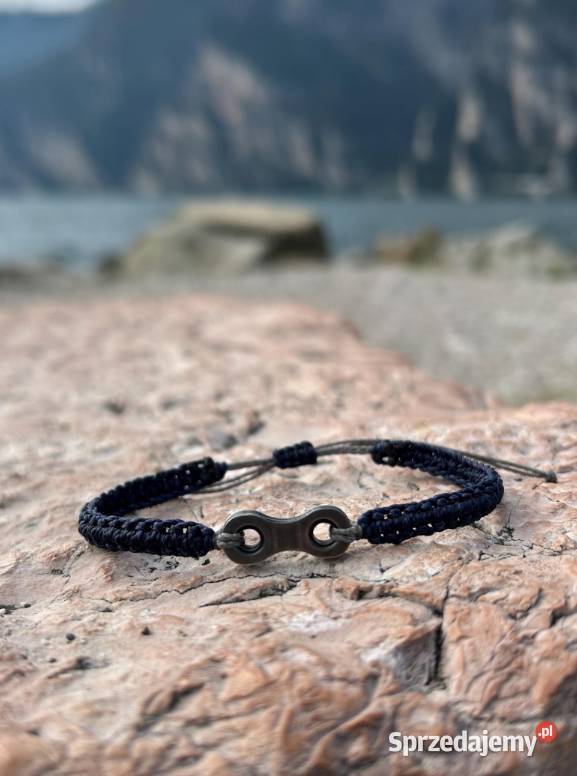 Biżuteria rowerowa handmade bransoletka kolarza