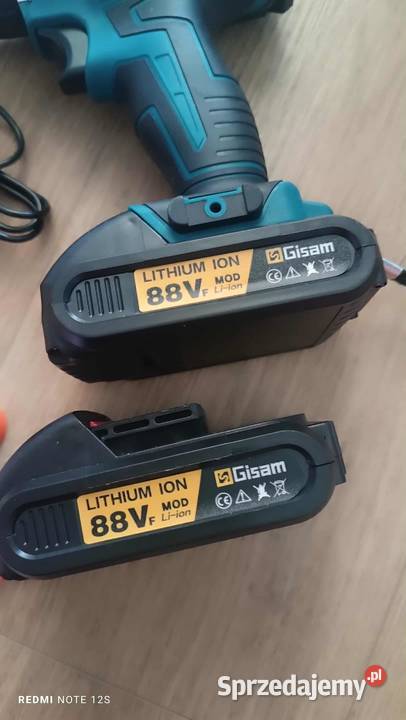 Wkrętarka akumulatorowa Gisam 253 2 biegi 2x Łask