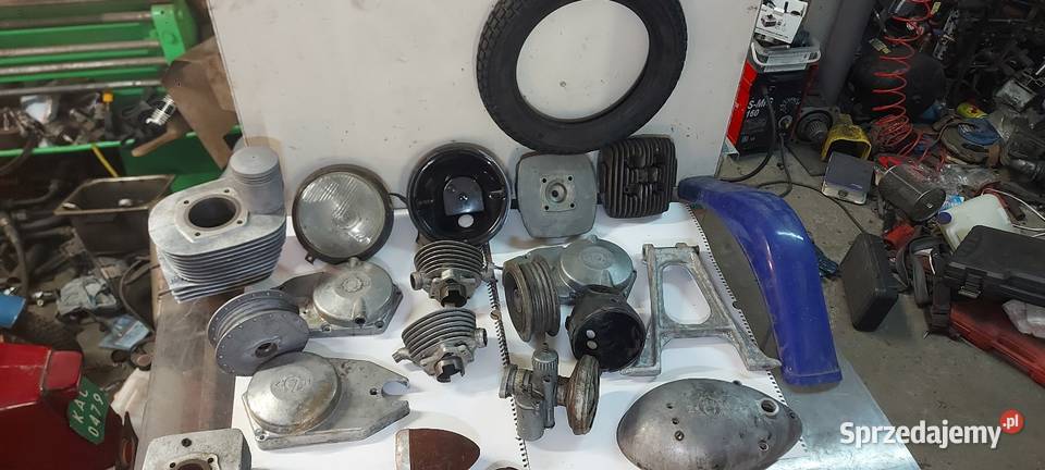 Romet komar jawa wsk mz cylindry lampy glowice śląskie Jaworzno sprzedam