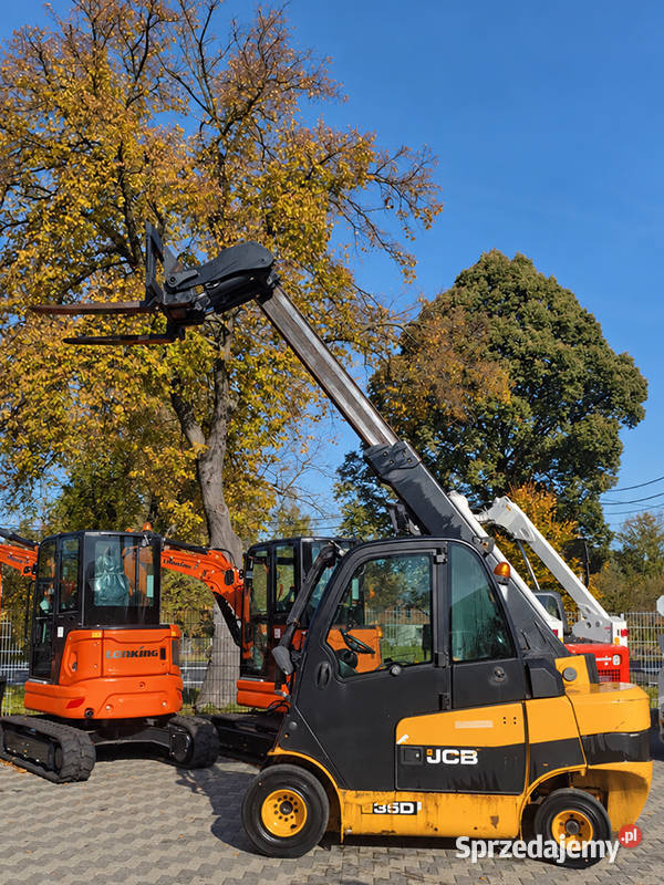 Wózek widłowy JCB TLT35D TELETRUK 35 tony 2018 małopolskie