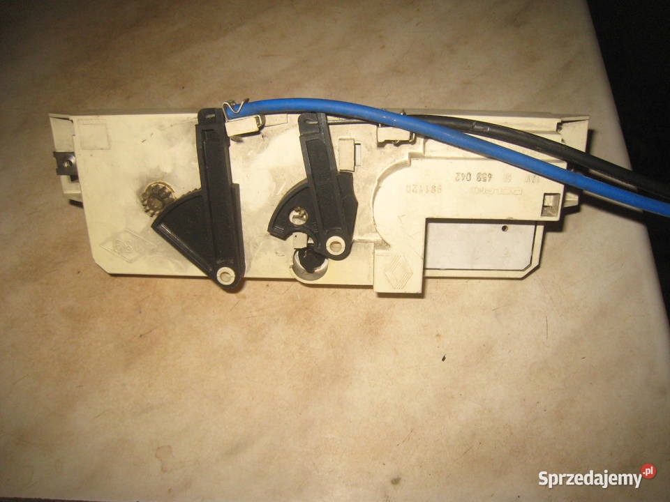 Panel sterowania nawiewów nadmuchu dmuchawy