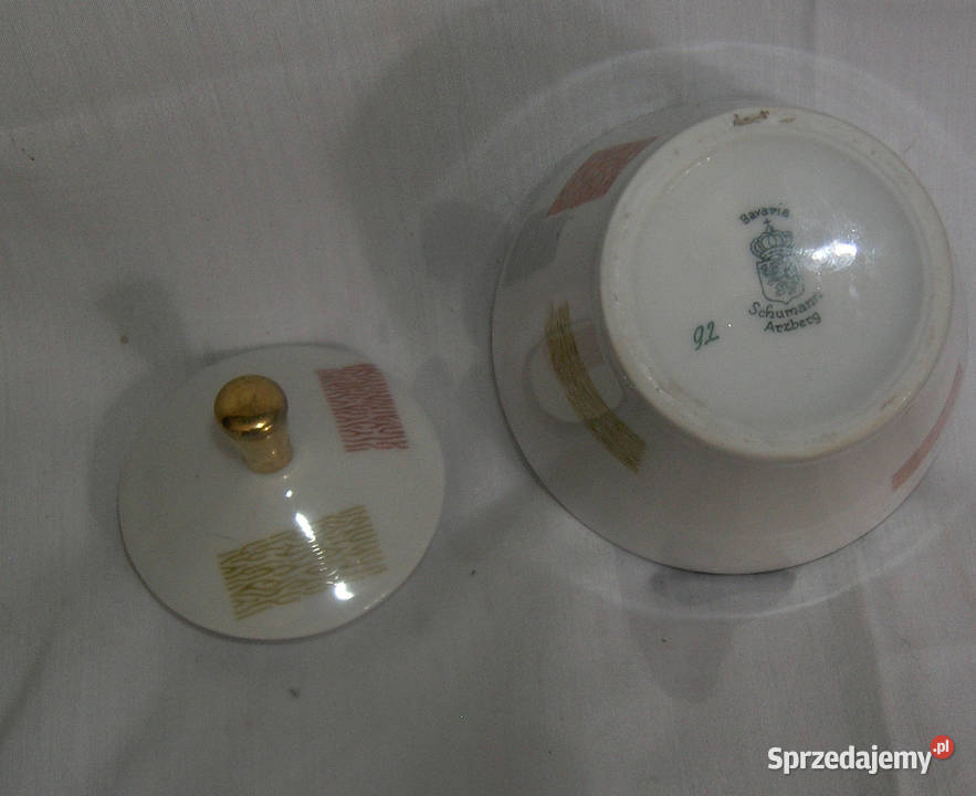 cukiernica vintage chumann Arzberg BavariaD10vin Porcelana i szkło Bartków