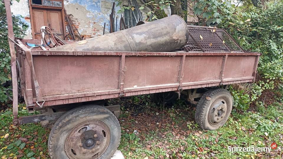 Przyczepa rolnicza D35 nieuszkodzony Andrychów
