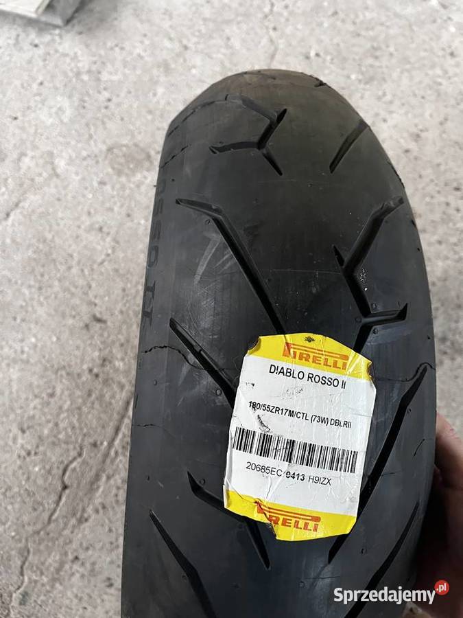 Opona Pirelli Diablo Rosso 2 18055ZR17 DOT0413 17cale Motocyklowe łódzkie Sieradz