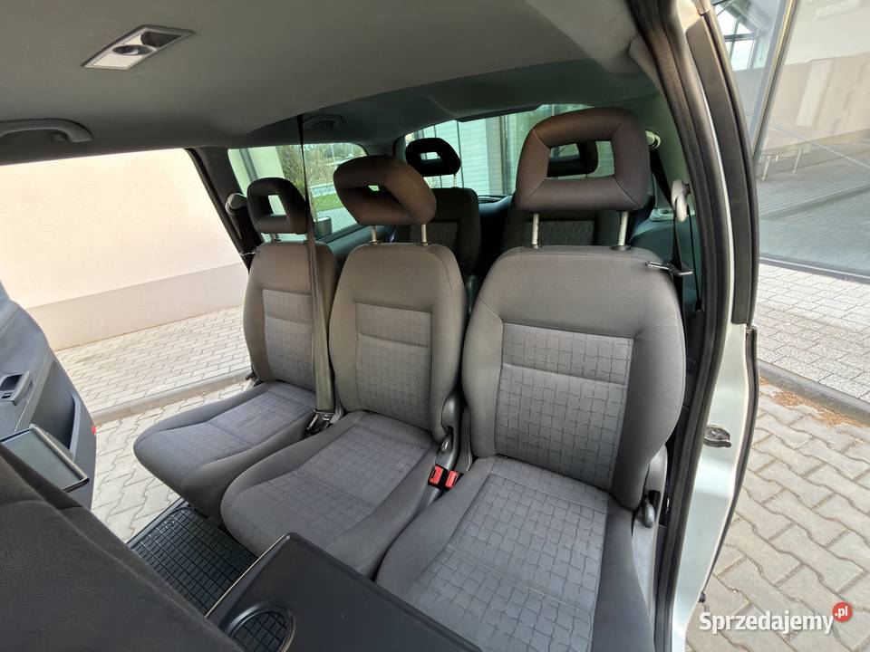 Śliczny 7 osobowy Seat Alhambra 140 manualna łódzkie Radomsko