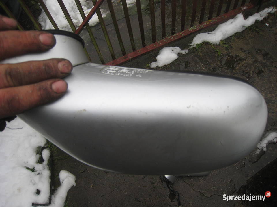 Lusterko zewnętrzne prawe srebrne Mitsubishi Części samochodowe Kraków sprzedam