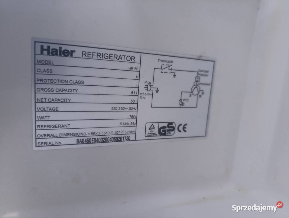 Mini lodówka Haier Busko-Zdrój