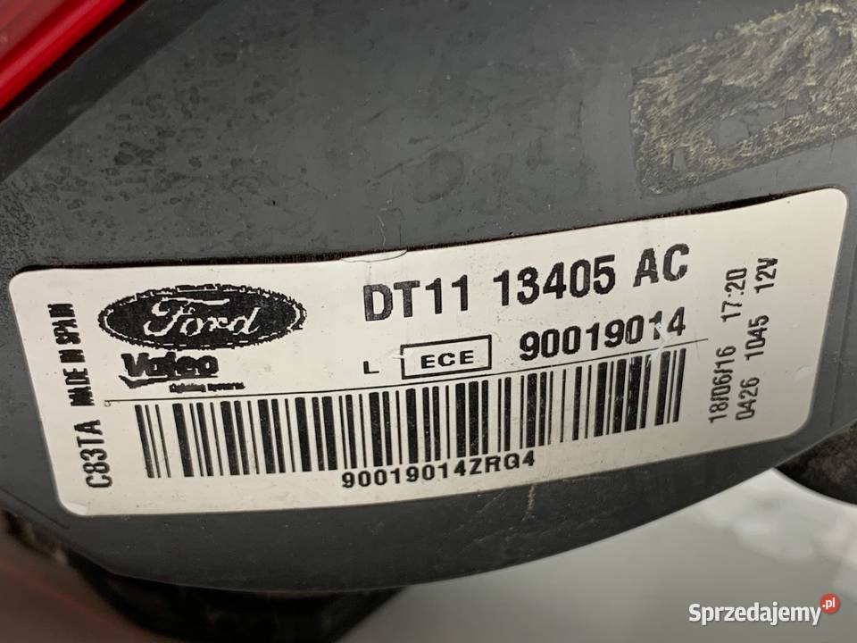 LAMPA LEWY TYŁ FORD TRANSIT CONNECT DT1113405AC sprzedam