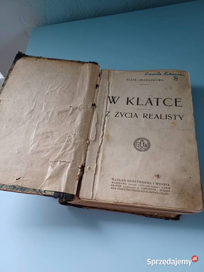 stare książki wydane przed 1945 i tuż wojnie 12