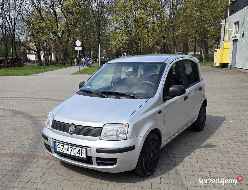 Fiat Panda II 12 2011 r Klima Wspomaganie Abs 277000km Bytom