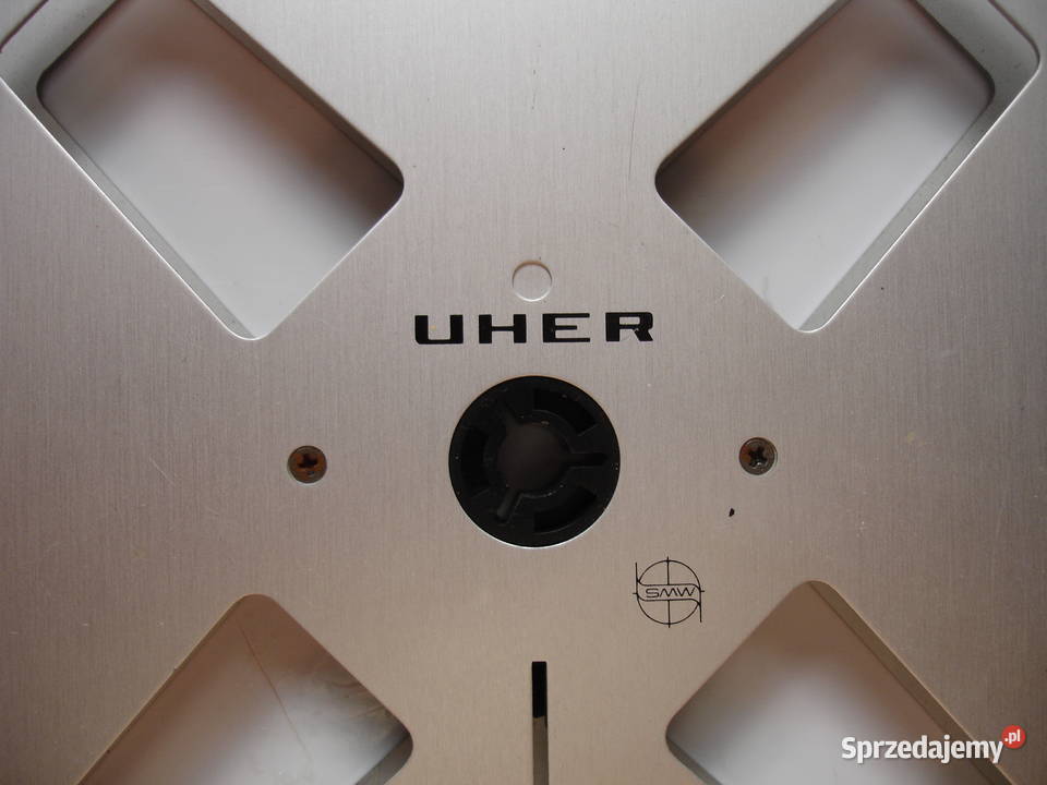 Szpula magnetofonowa ALU UHER 18 srebrna lubuskie Zielona Góra sprzedam